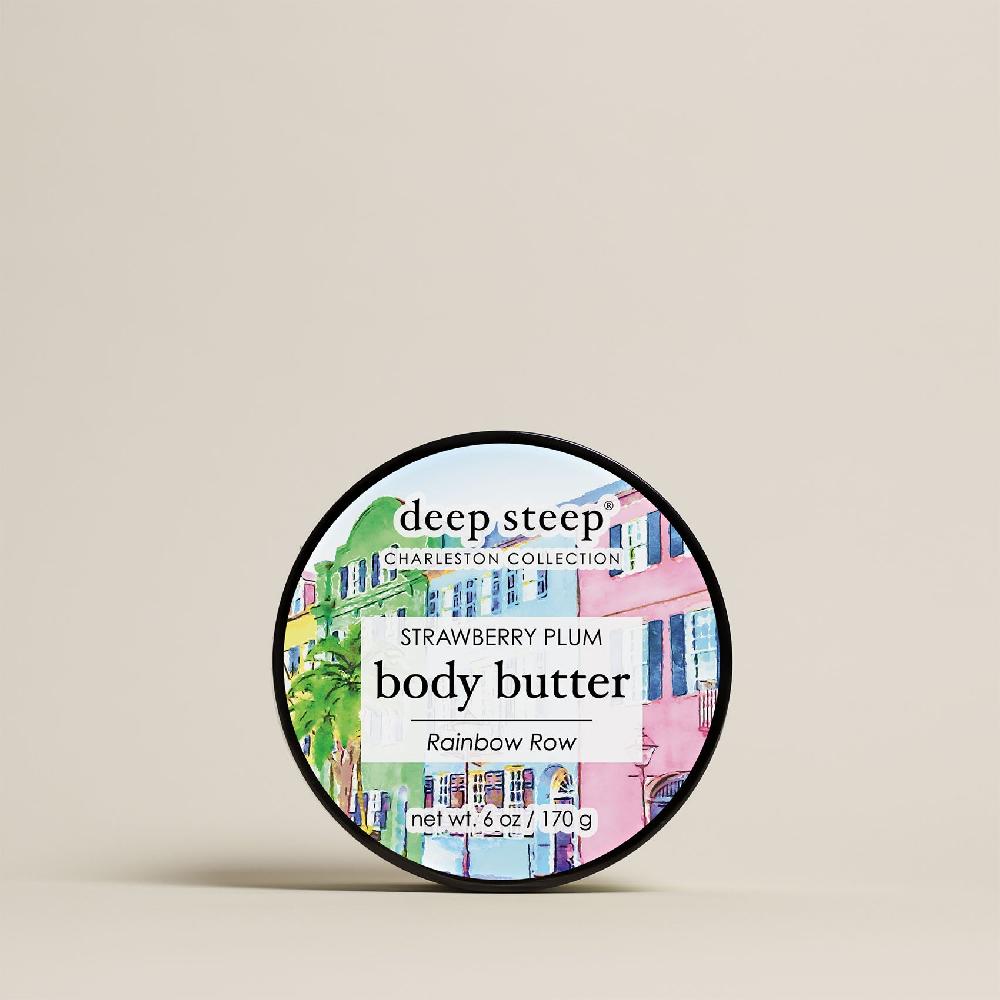 deep steep Strawberry Plum Body Butter