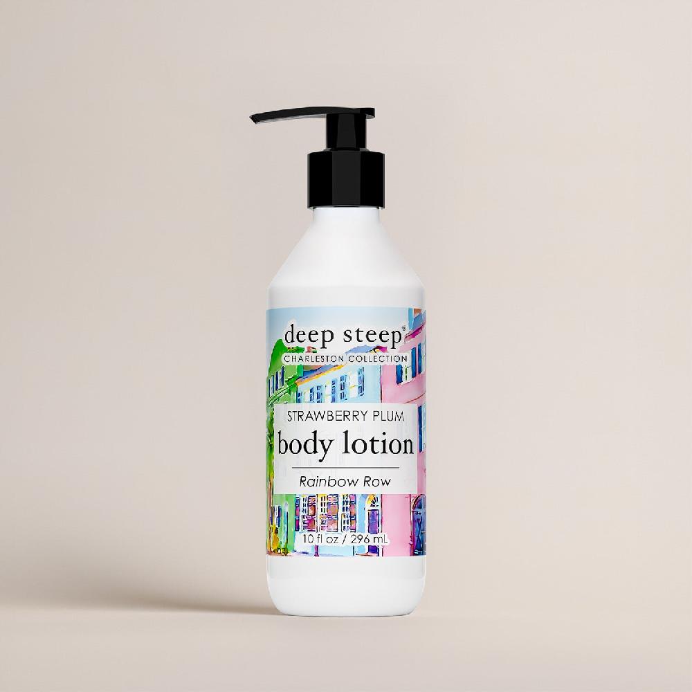 deep steep Strawberry Plum Body Lotion