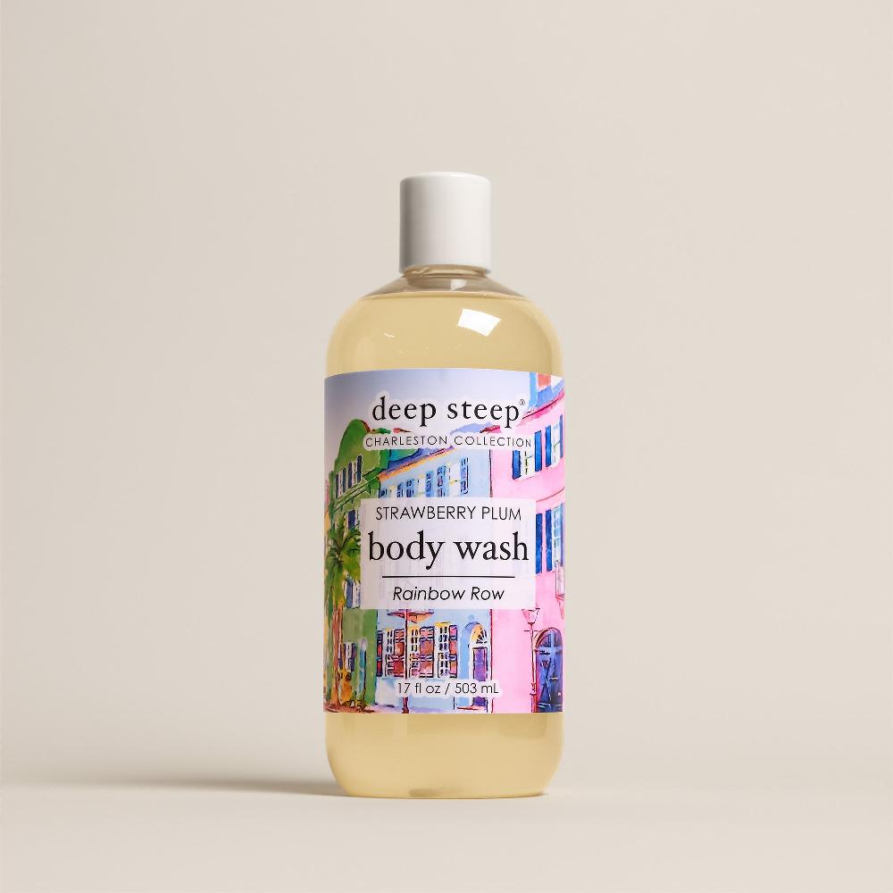 deep steep Strawberry Plum Body Wash