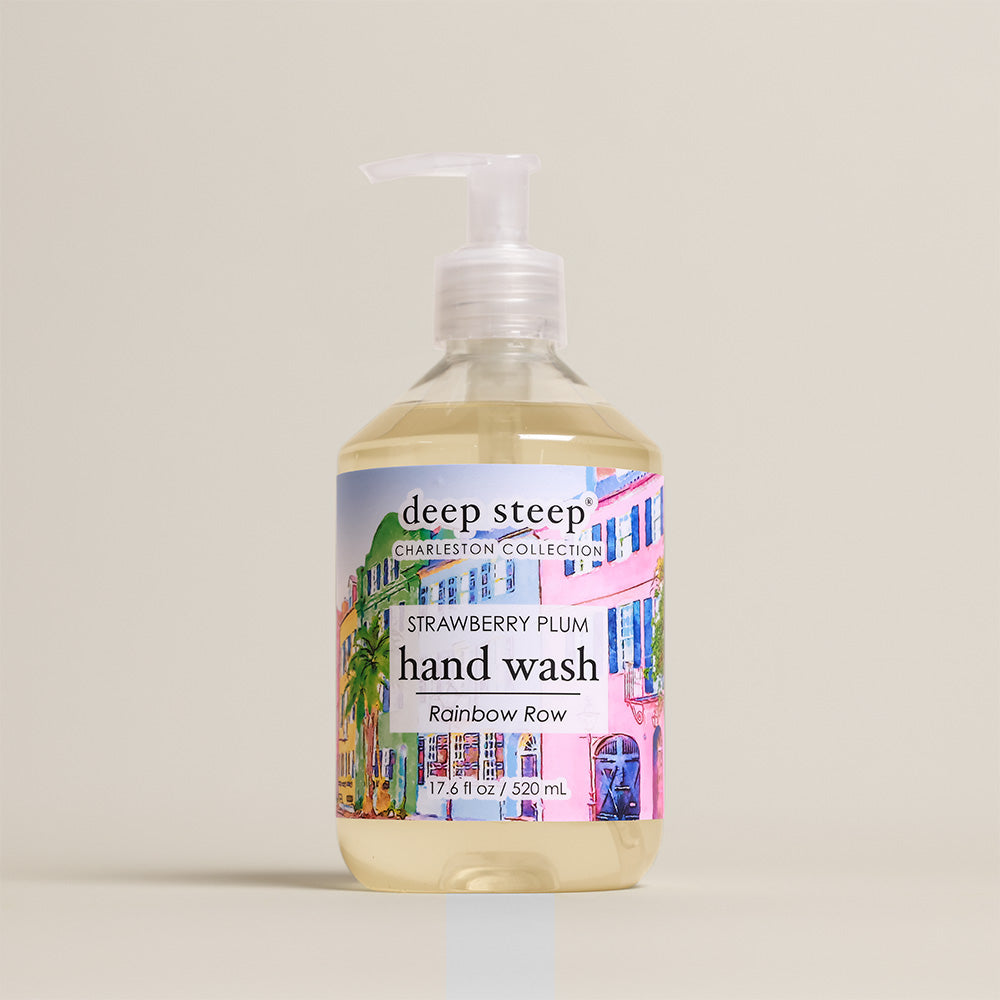 deep steep Strawberry Plum Liquid Hand Wash