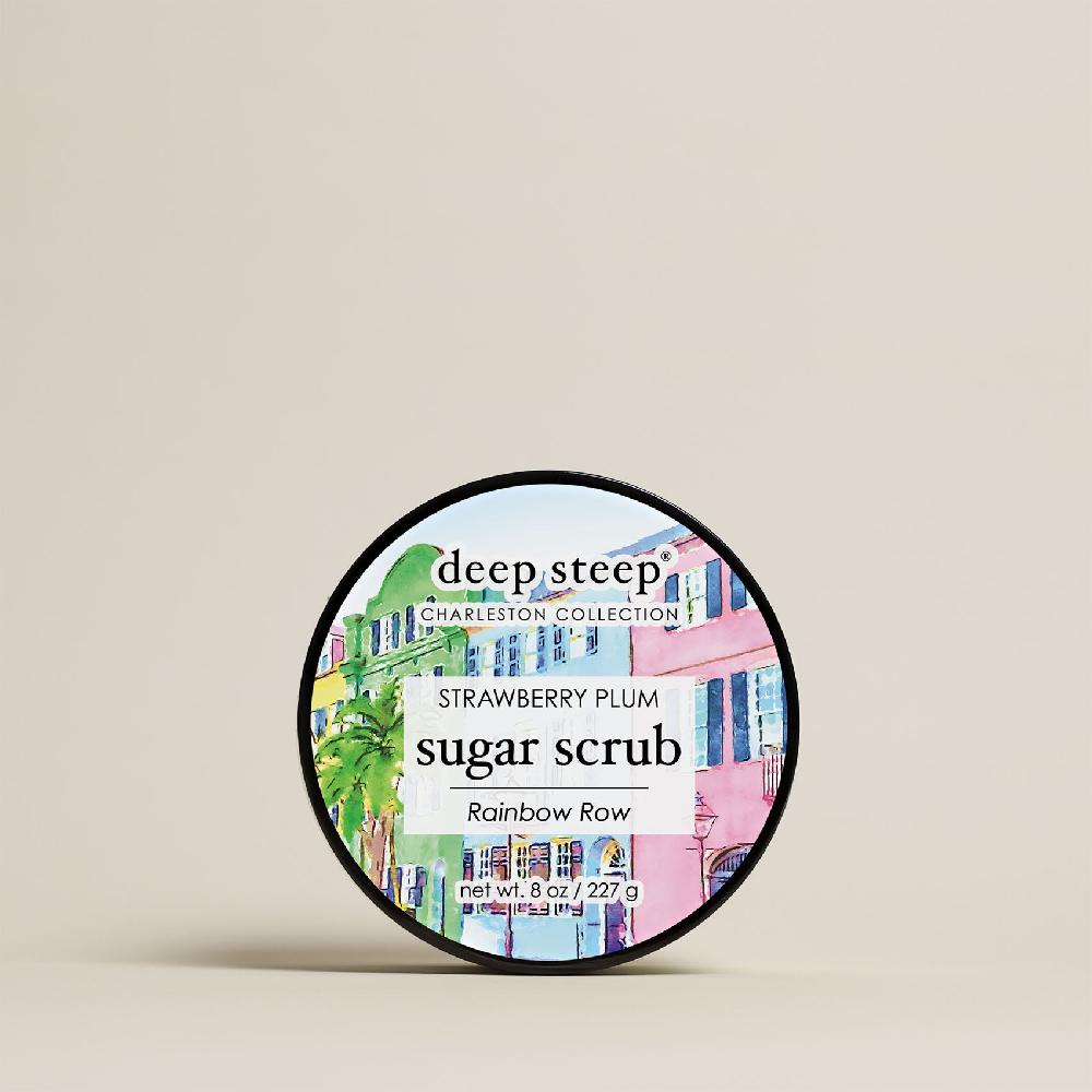 deep steep Strawberry Plum Sugar Scrub