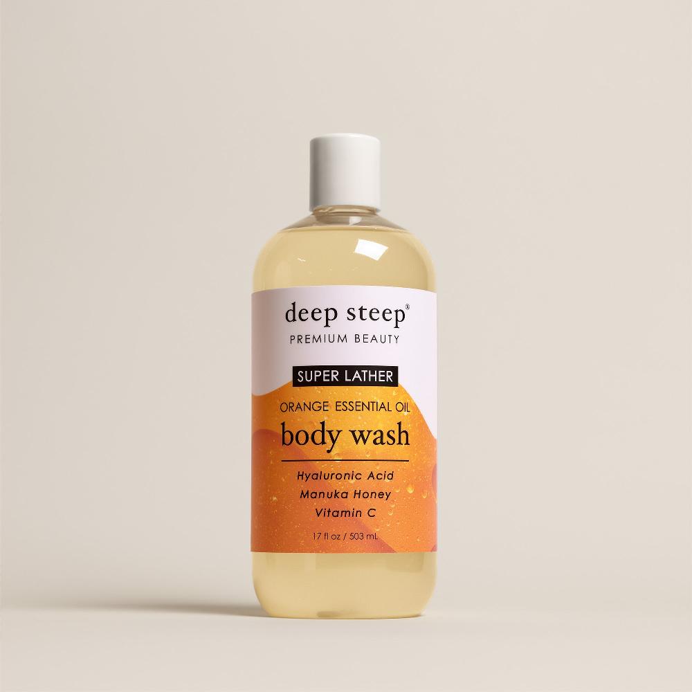 deep steep Super Lather Body Wash
