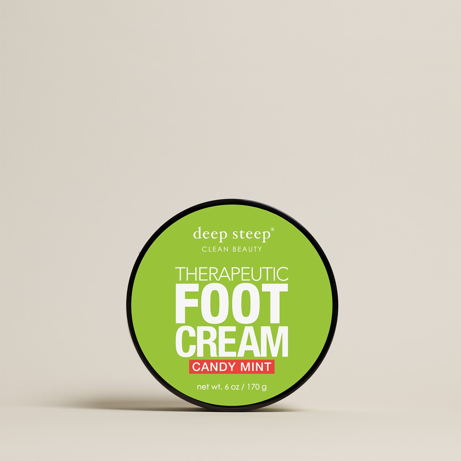 deep steep Therapeutic Foot Cream - Candy Mint
