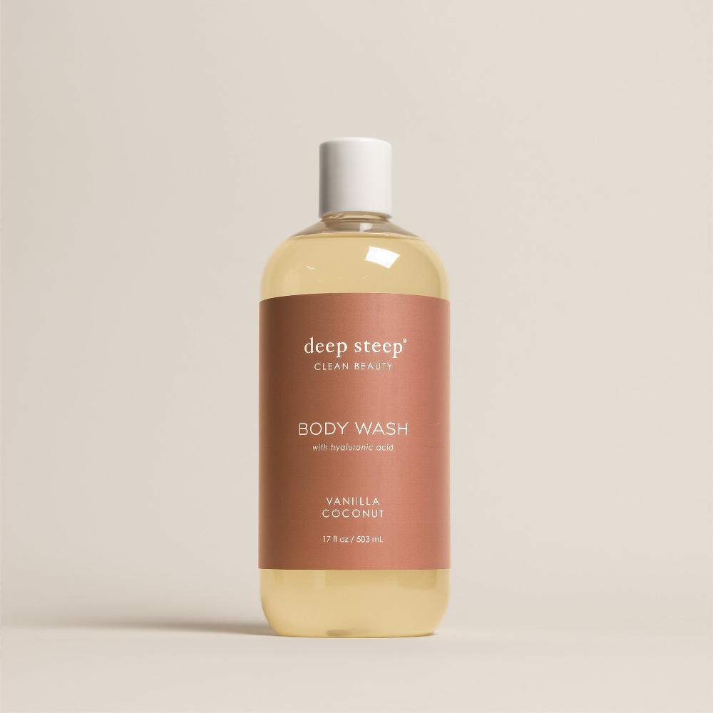 deep steep Vanilla Coconut Body Wash