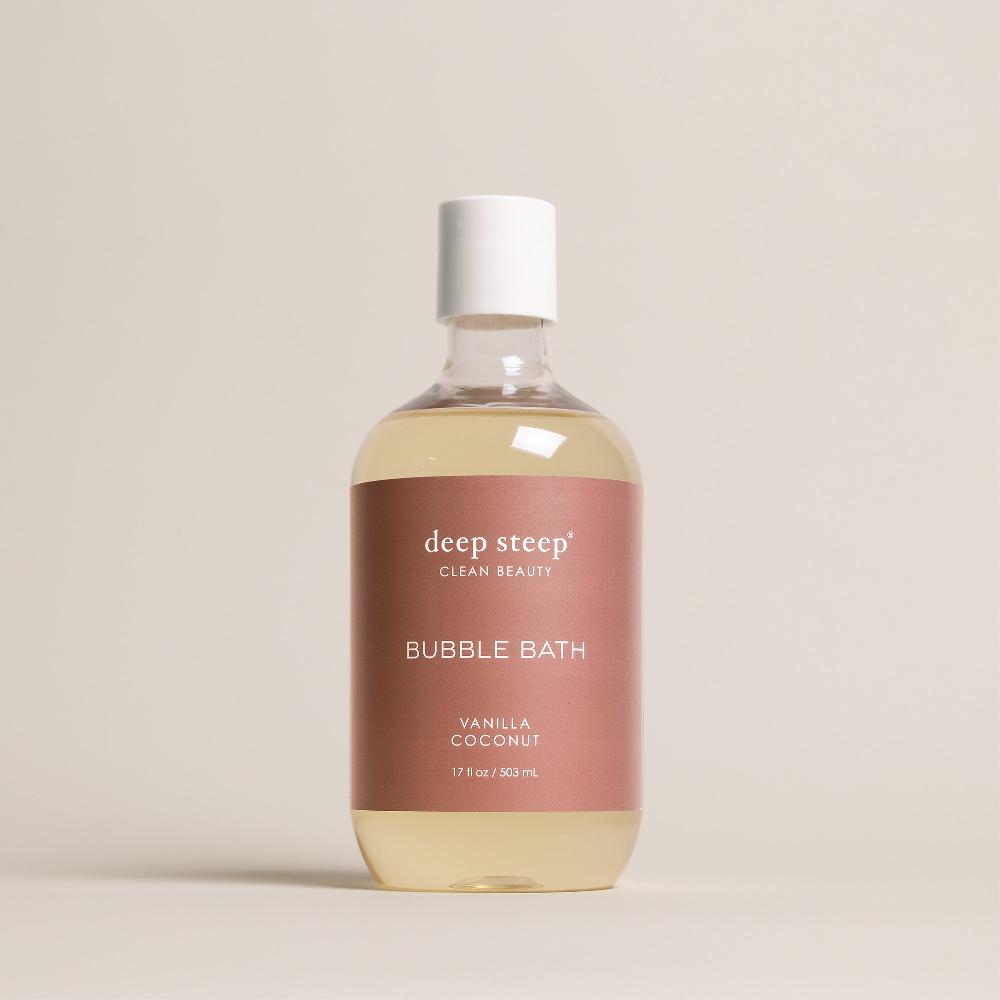 deep steep Vanilla Coconut Bubble Bath