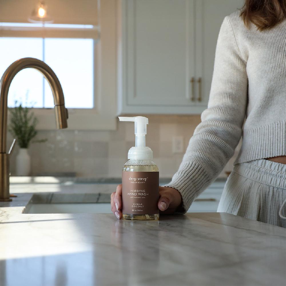 Deep Steep Vanilla Coconut Foaming Hand Wash