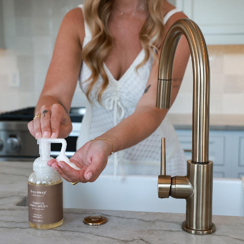 Deep Steep Vanilla Coconut Foaming Hand Wash