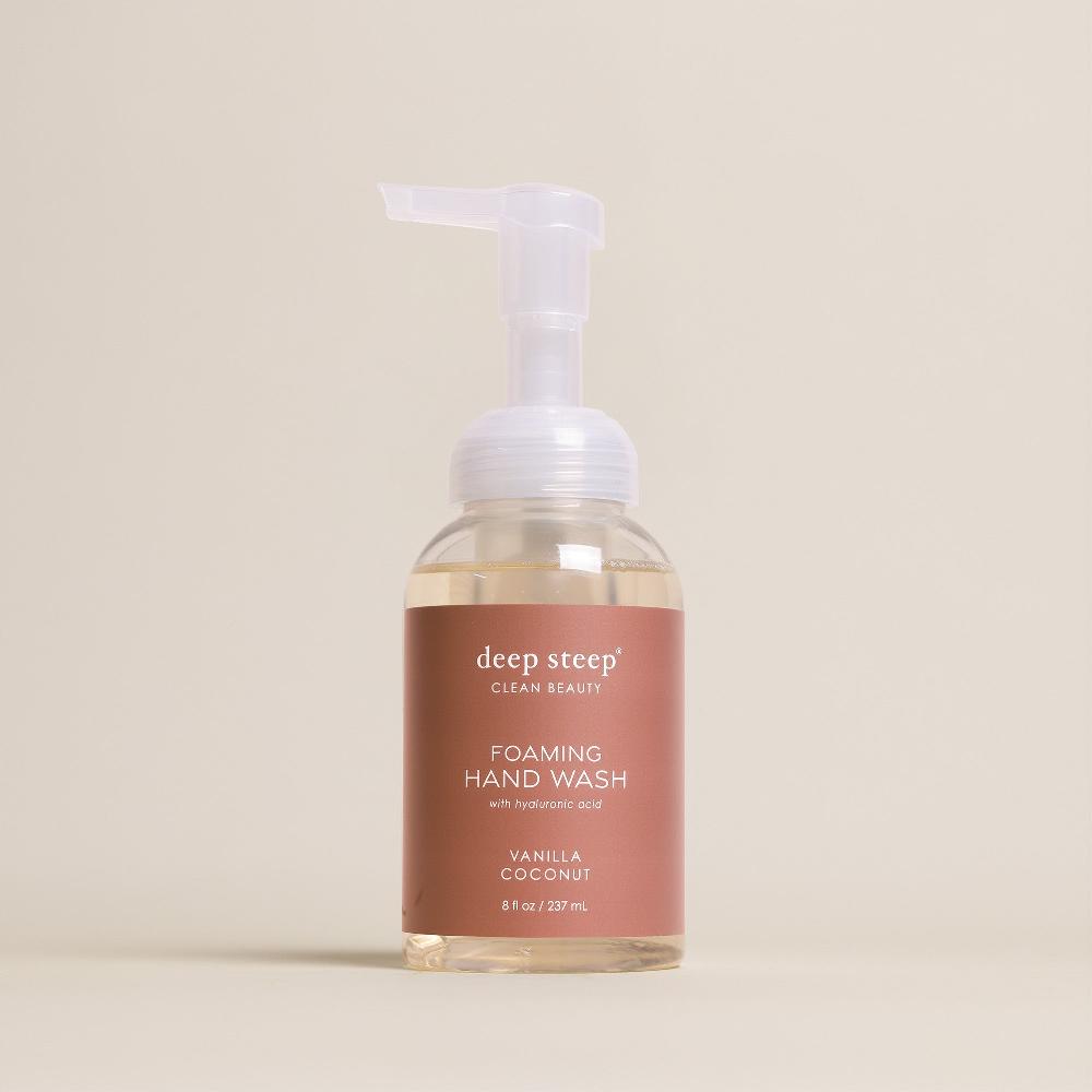 deep steep Vanilla Coconut Foaming Hand Wash