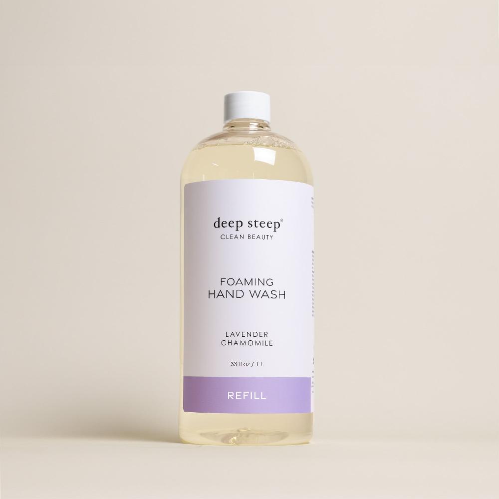 deep steep Lavender Chamomile Foaming Hand Wash Refill