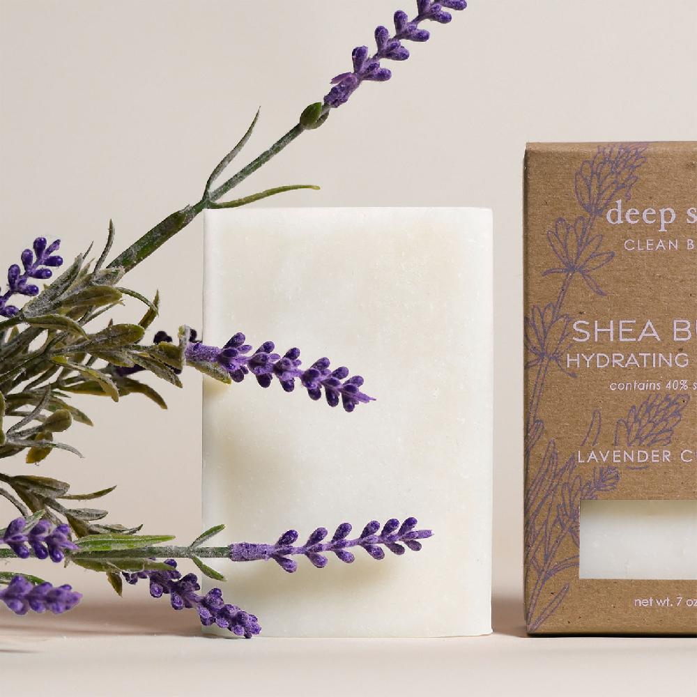 Deep Steep Lavender Chamomile Shea Butter Hydrating Soap Bar