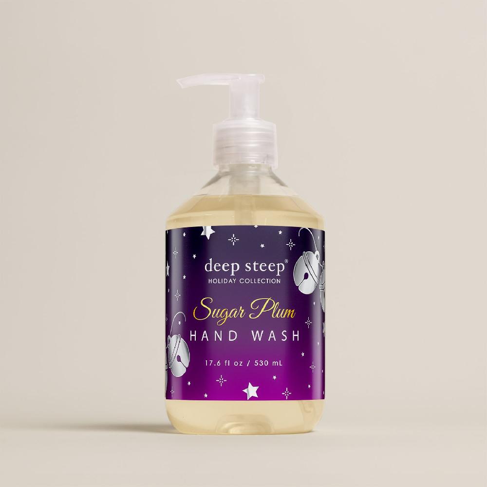 deep steep Sugar Plum Liquid Holiday Hand Wash (Buy 2 Get 40% OFF)