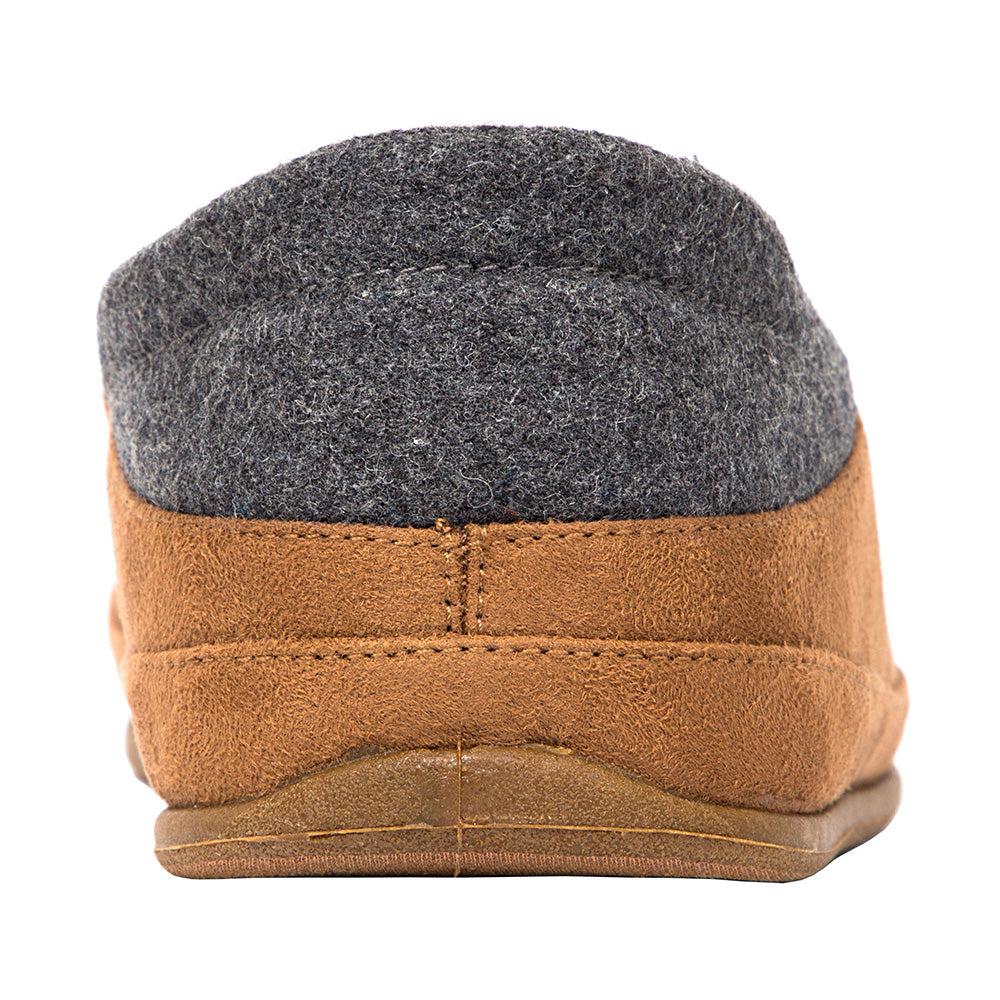 Deer Stags Deer Stags Campo Unisex Slipper In Chestnut/Dark Grey