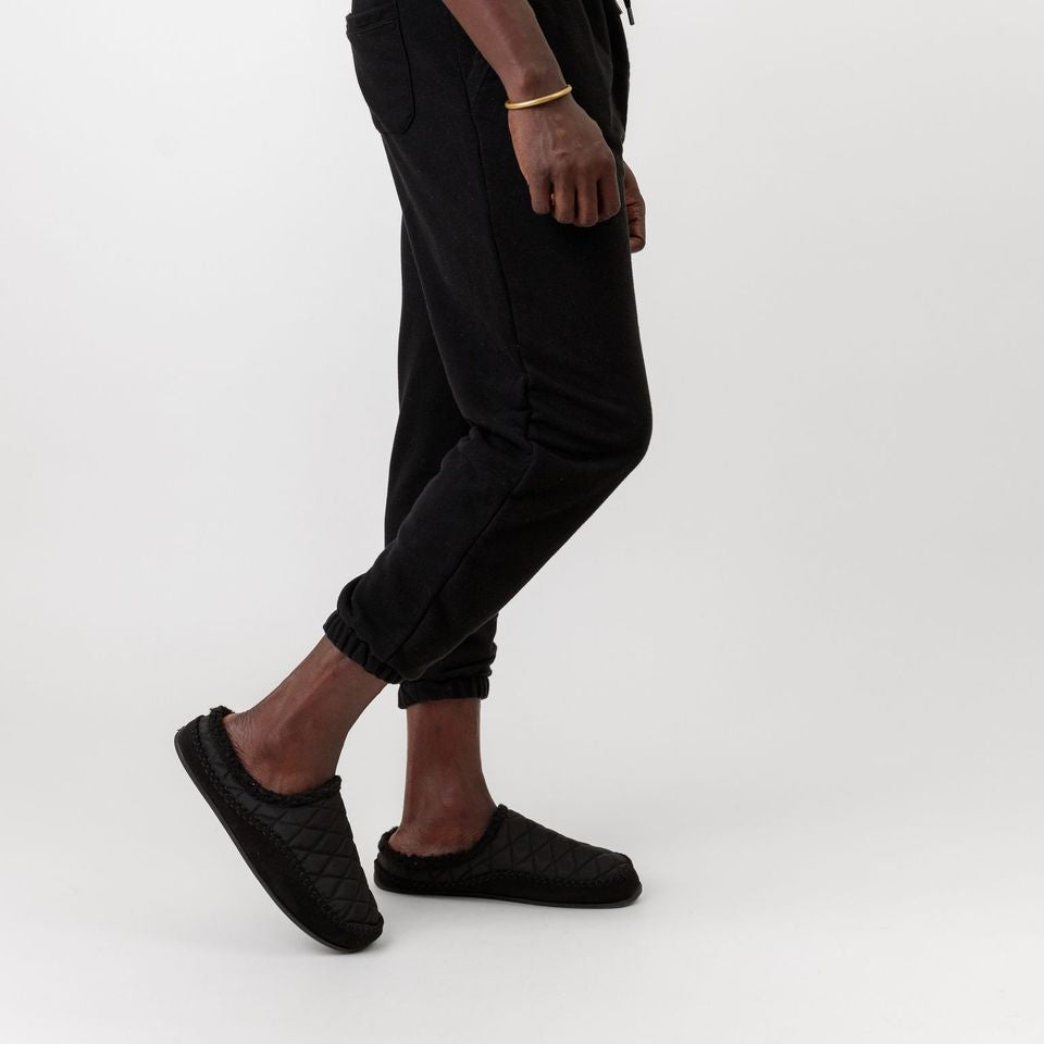 Deer Stags Deer Stags Alma Unisex Slipper In Black