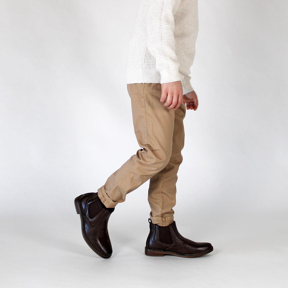 Deer Stags Deer Stags Kids' Malcom Jr. In Dark Brown