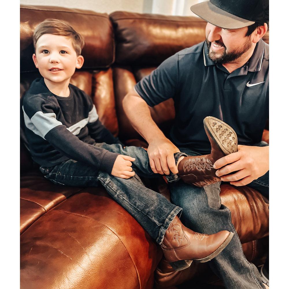 Deer Stags Deer Stags Kids' Ranch In Dark Brown