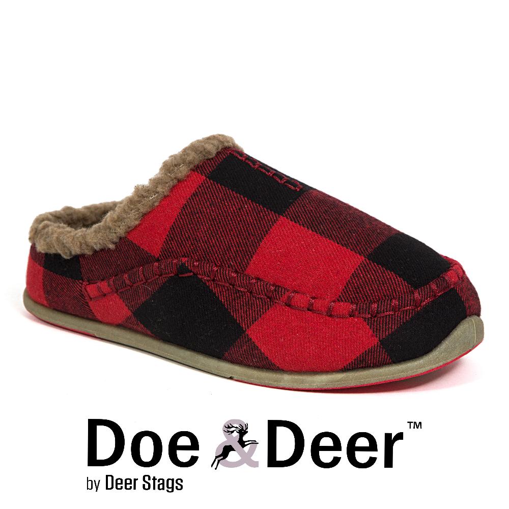 deer stags Kids' Logo Plaid