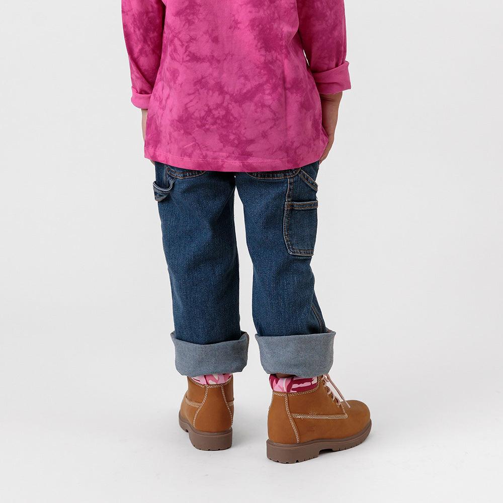 Deer Stags Deer Stags Kids' Mak2 In Dark Wheat/Pink Camo