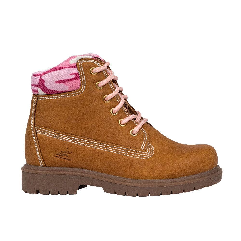 Deer Stags Deer Stags Kids' Mak2 In Dark Wheat/Pink Camo