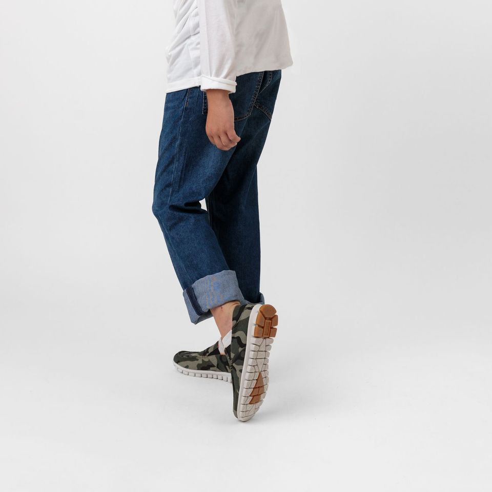 Deer Stags Deer Stags Melvin Jr Slip On Loafer In Green/Orange Camo