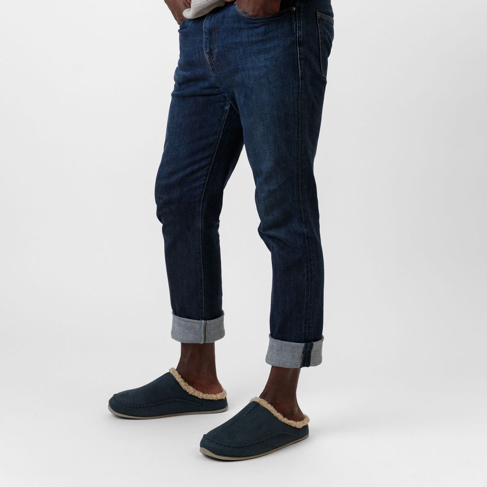 Deer Stags Deer Stags Nordic Unisex Slipper In Navy