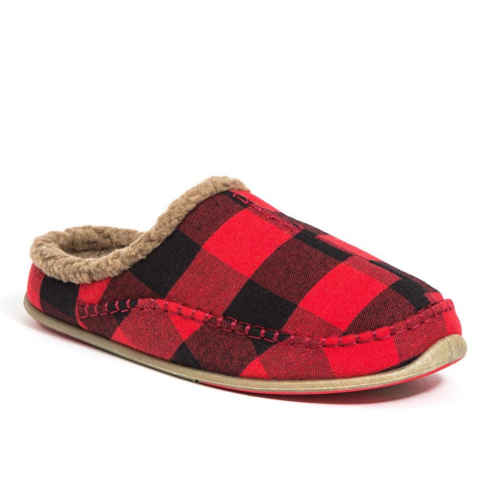 deer stags Deer Stags Nordic Unisex Slipper in Red/Black