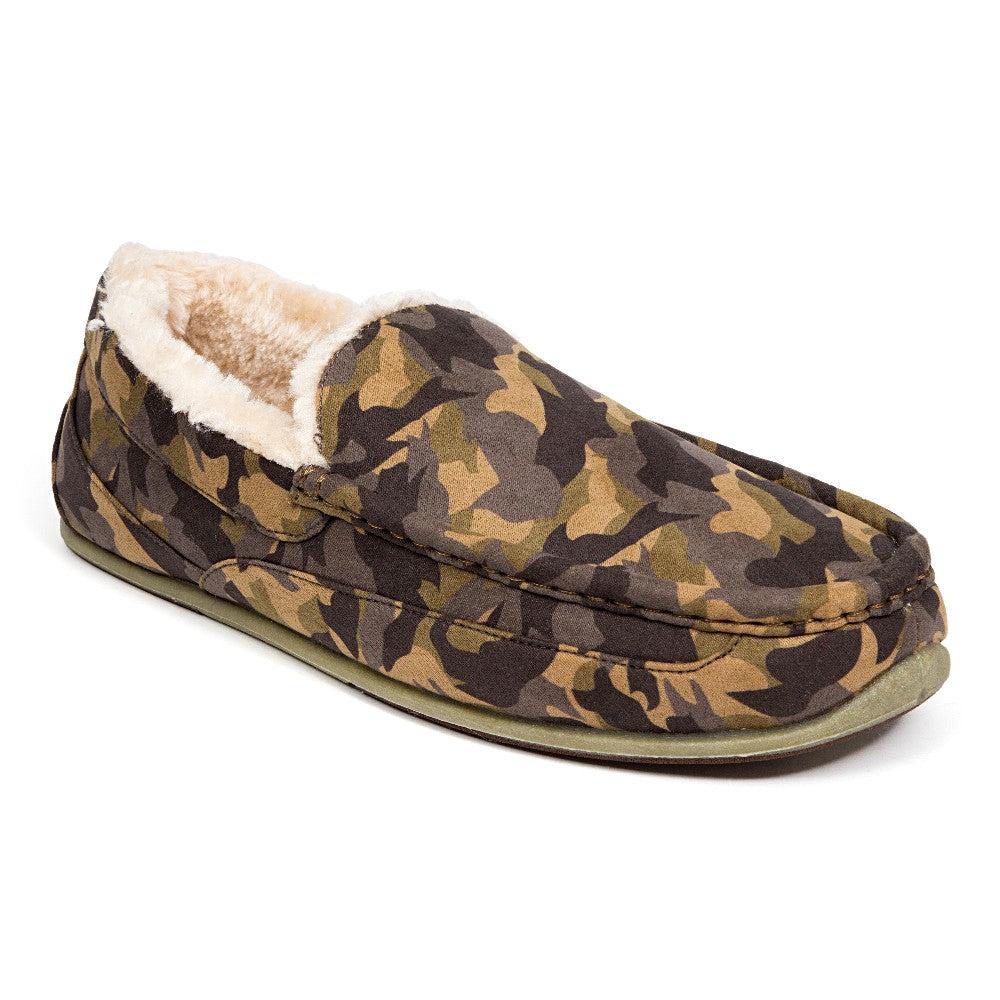 deer stags Deer Stags Spun Unisex Slipper in Brown Camo