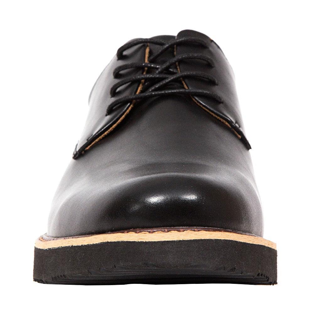 Deer Stags Men's Walkmaster Plain Toe Oxford In Black - Classic SUPRO