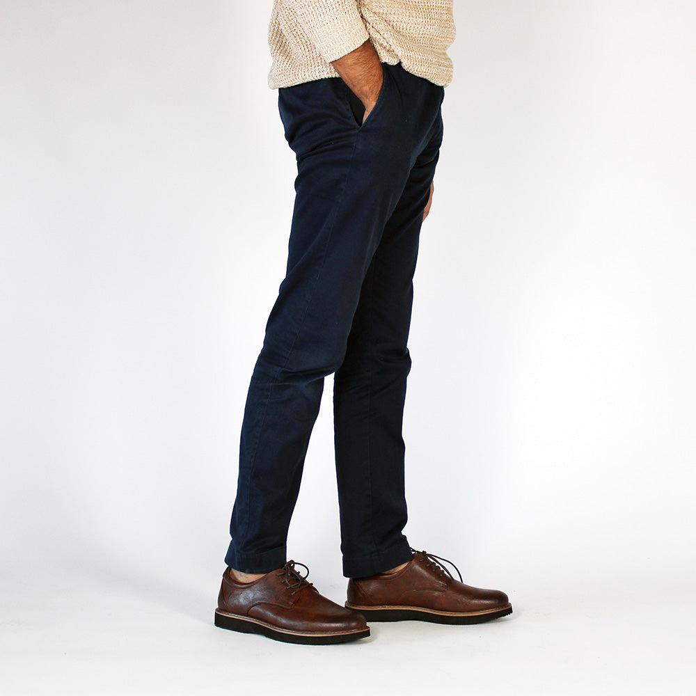 Deer Stags Men's Walkmaster Plain Toe Oxford In Brown - Classic SUPRO