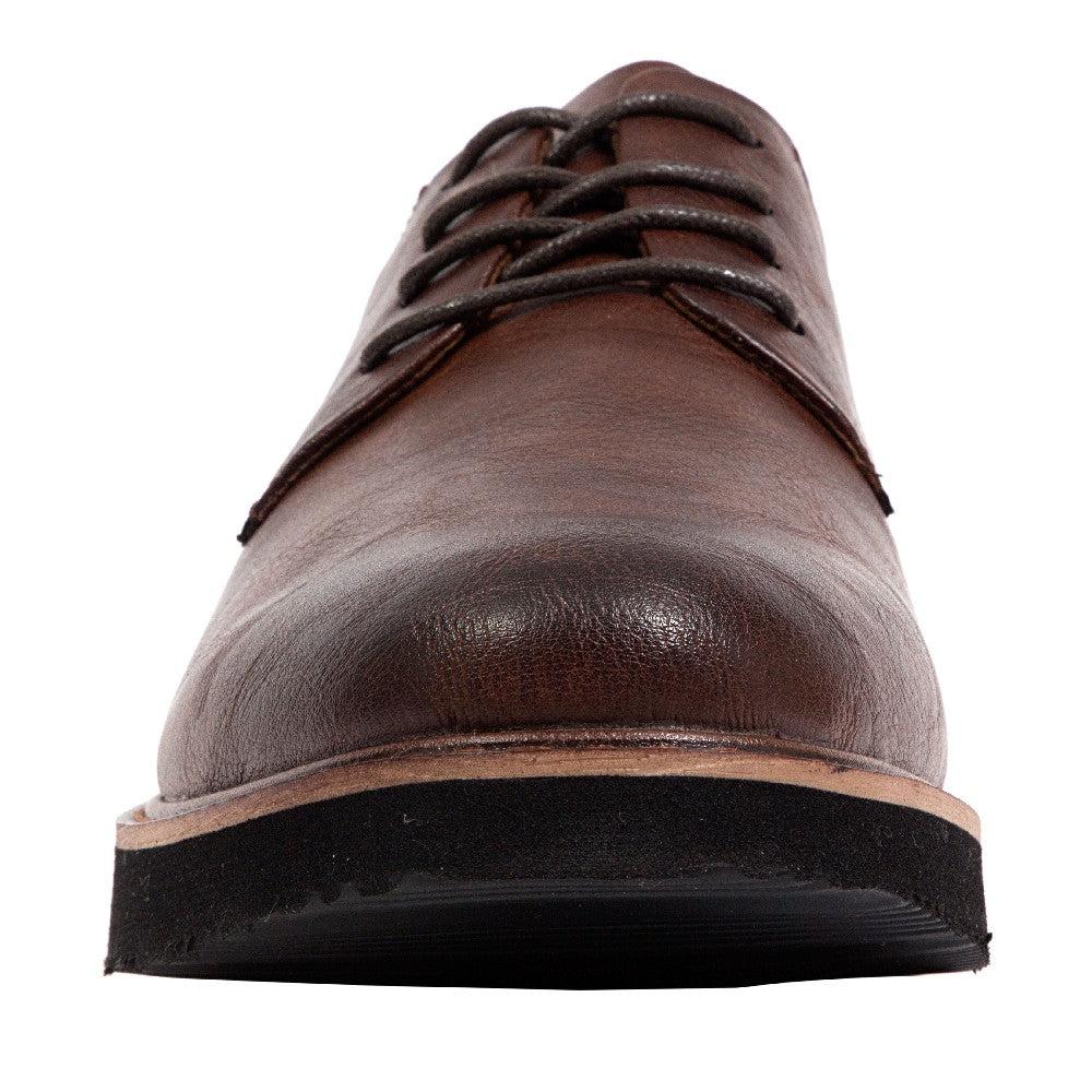 Deer Stags Men's Walkmaster Plain Toe Oxford In Brown - Classic SUPRO