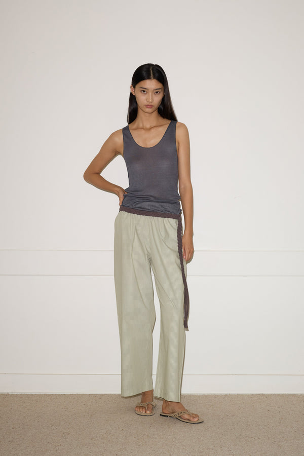 Deiji Studios Knit Tank Steel Knit Tank - Steel