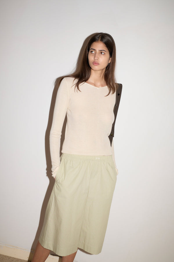 Deiji Studios Knitted Top Fawn Knitted Top - Fawn