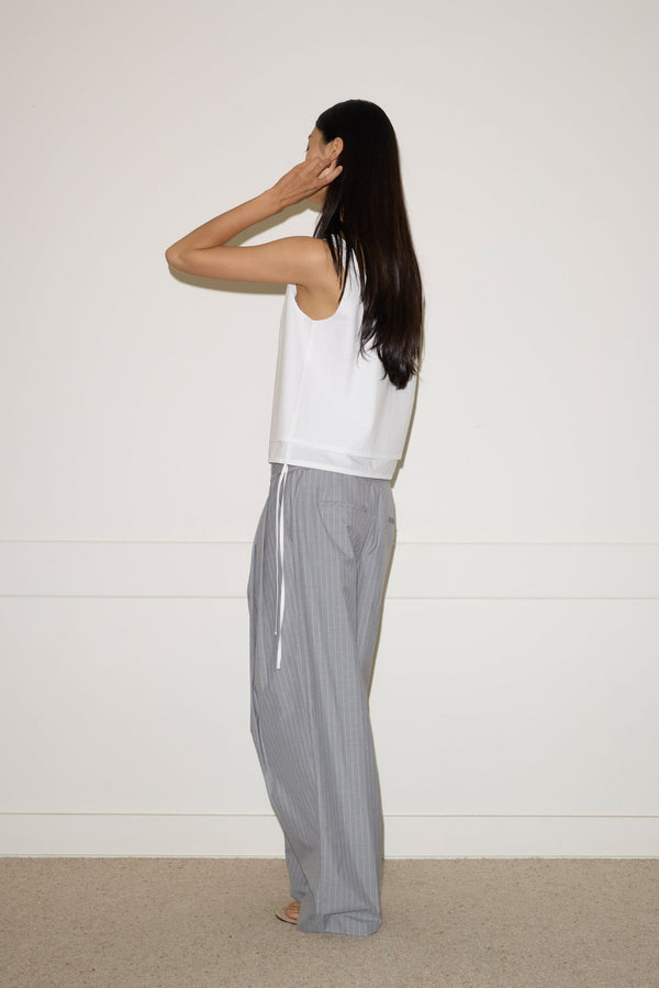 Deiji Studios Layered Top White Layered Top - White