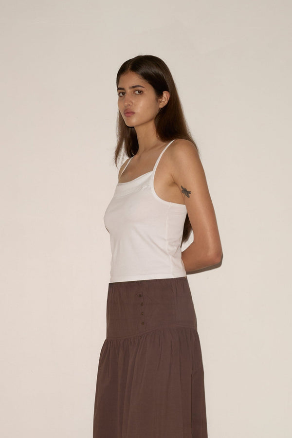 Deiji Studios Simple Tank White Simple Tank - White