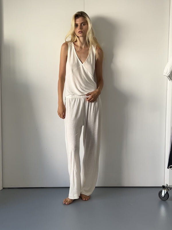 deiji studios soft tank ecru soft tank - ecru deiji studios soft tank ecru soft tank - ecru