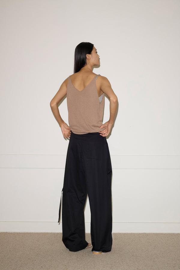 Deiji Studios Tab Pant Black Tab Pant - Black