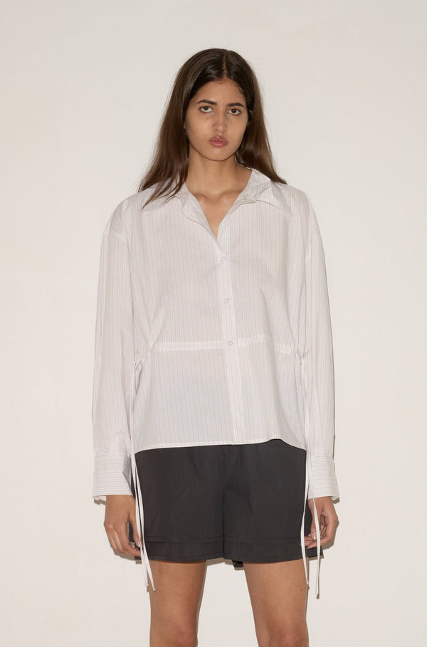 Deiji Studios Layered Short Black Stripe Layered Short - Black Stripe