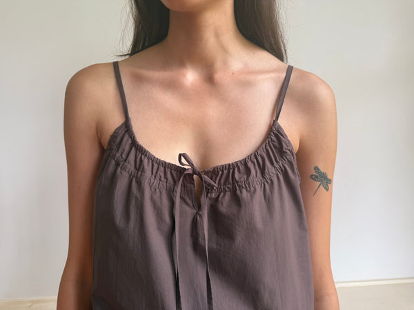 Deiji Studios Light Dress Chocolate Light Dress - Chocolate