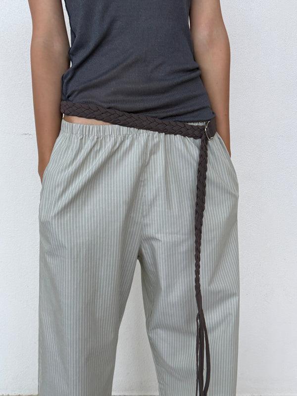 Deiji Studios Plaited Belt Chocolate Plaited Belt - Chocolate