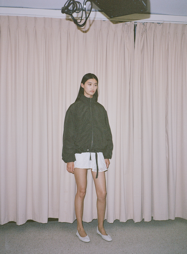 Deiji Studios Press Stud Jacket Dark Chocolate Press Stud Jacket - Dark Chocolate