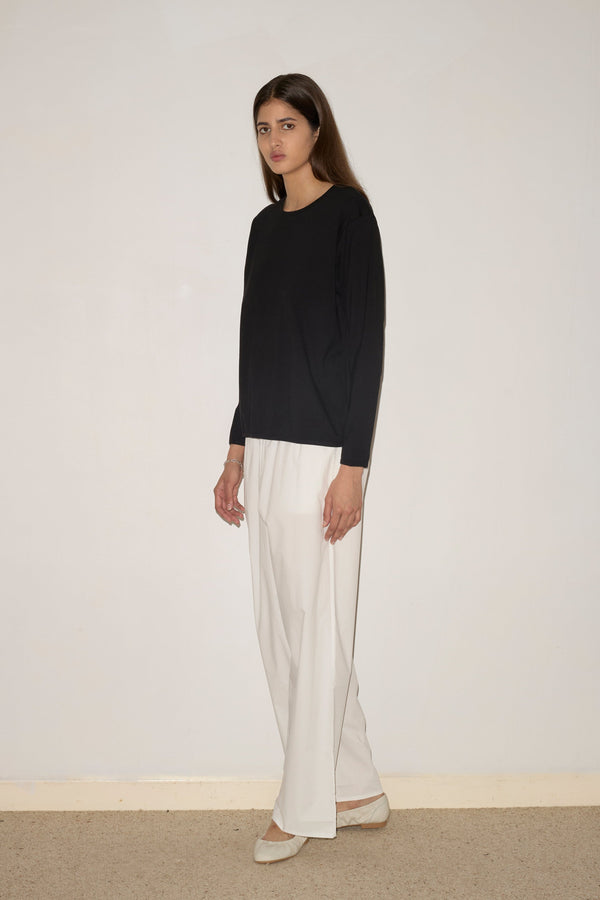 Deiji Studios Simple Long Sleeve Black Simple Long Sleeve - Black