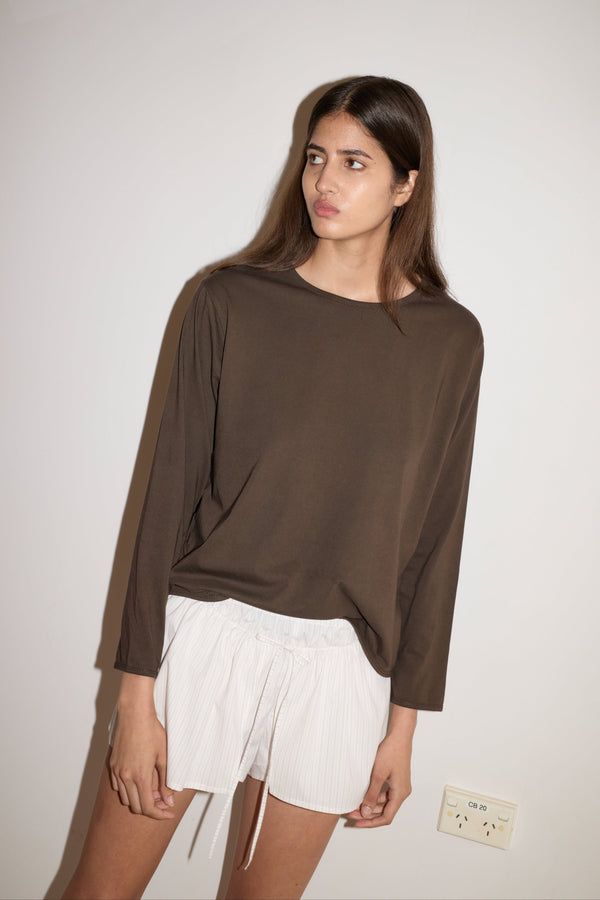 Deiji Studios Simple Long Sleeve Caribou Simple Long Sleeve - Caribou