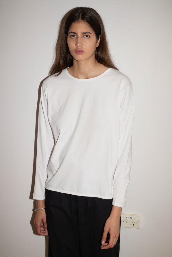deiji studios Simple Long Sleeve White Simple Long Sleeve - White