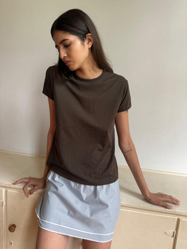 Deiji Studios Simple Tee Caribou Simple Tee - Caribou