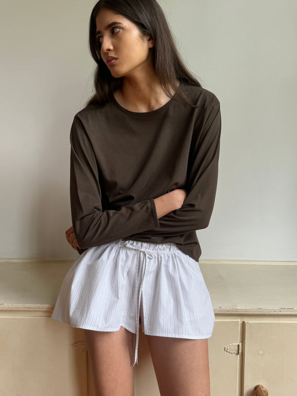 Deiji Studios Skort Pacific Stripe Skort - Pacific Stripe