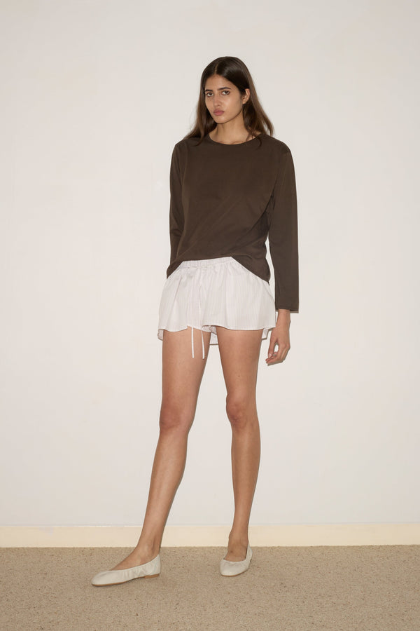 Deiji Studios Skort Pacific Stripe Skort - Pacific Stripe