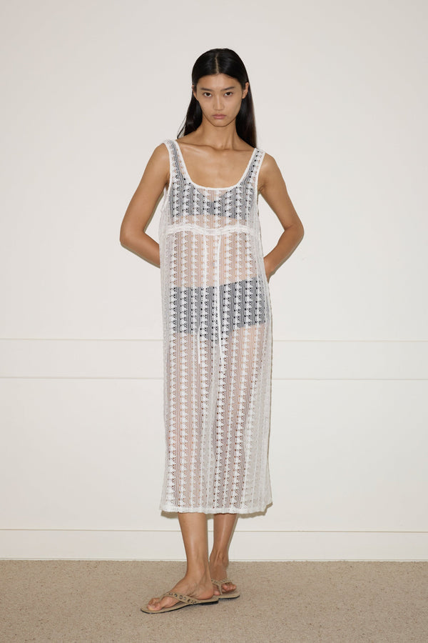 deiji studios Thread Dress Off White Thread Dress - Off White