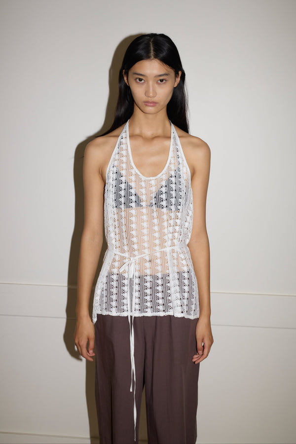 deiji studios Thread Wrap Top Off White Thread Wrap Top - Off White