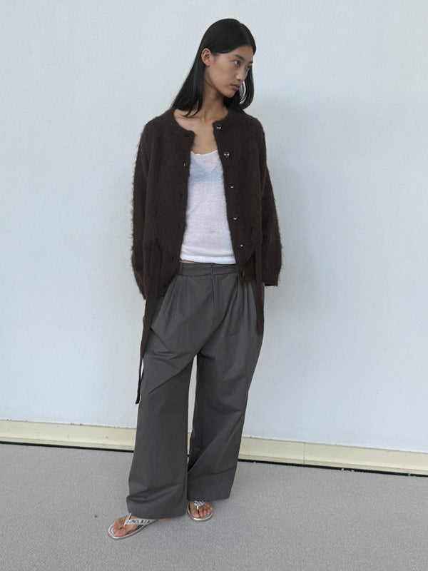 Deiji Studios Two Layer Pant Charcoal Two Layer Pant - Charcoal