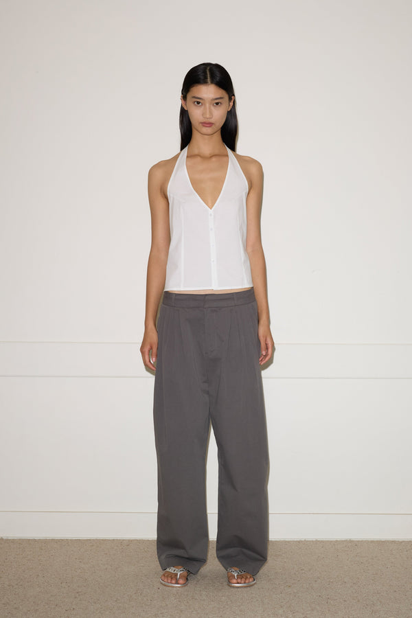 Deiji Studios Two Layer Pant Charcoal Two Layer Pant - Charcoal