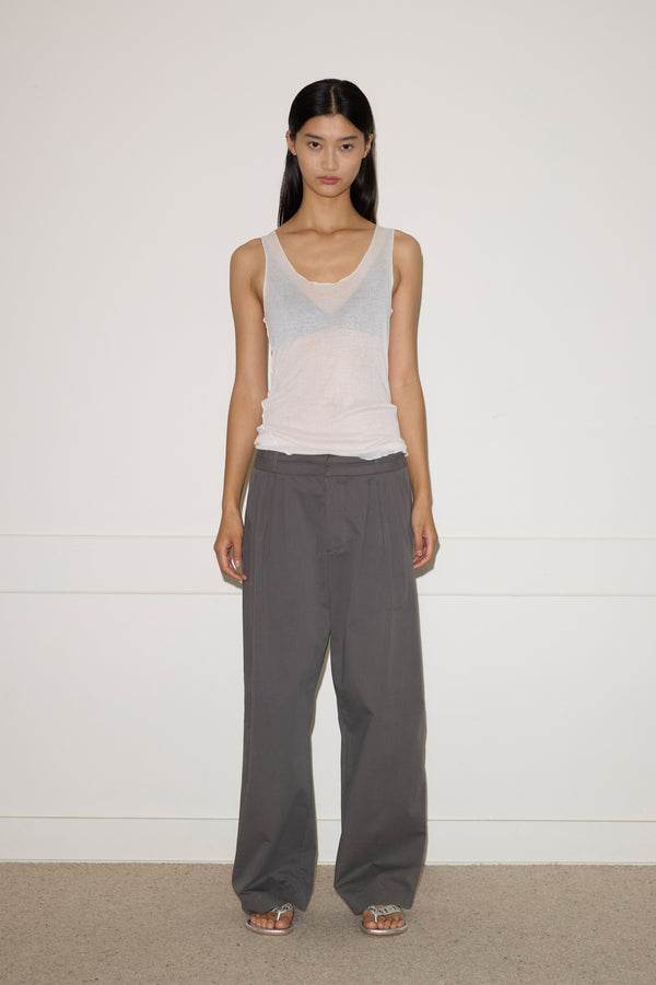 deiji studios Two Layer Pant Charcoal Two Layer Pant - Charcoal